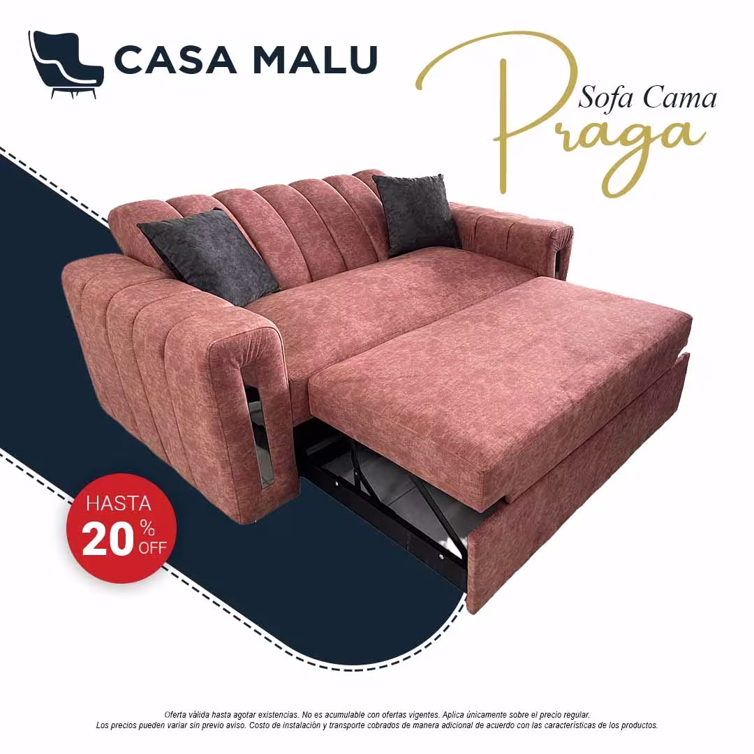 Casa Malu Muebles - Sofa Cama Praga - Post 5 Sofa Cama Praga - Imagen 5