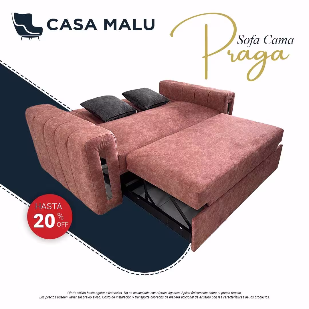 Casa Malu Muebles - Sofa Cama Praga - Post 6 Sofa Cama Praga - Imagen 6