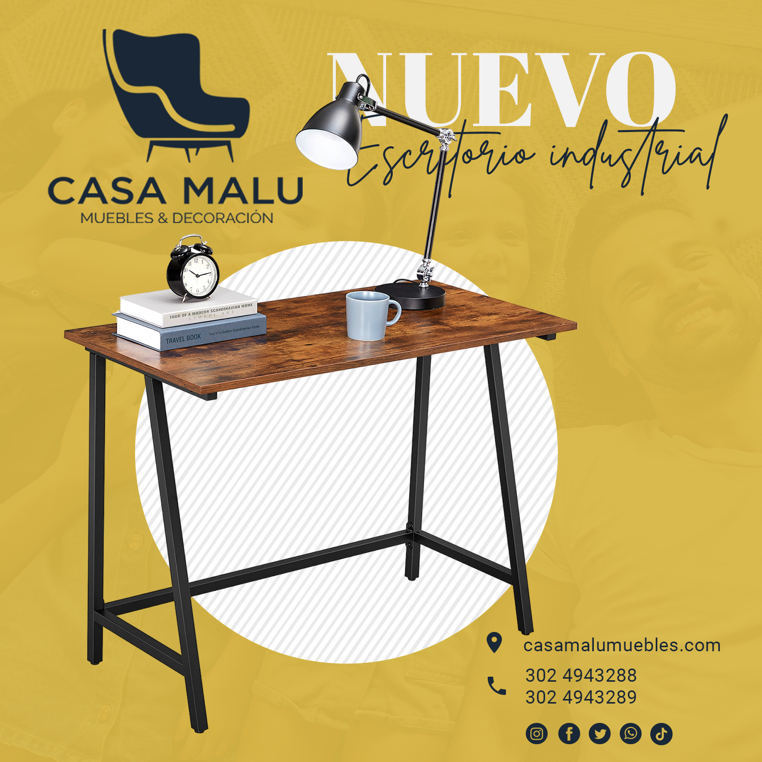 Escritorio Esencia - Casa Malu Muebles