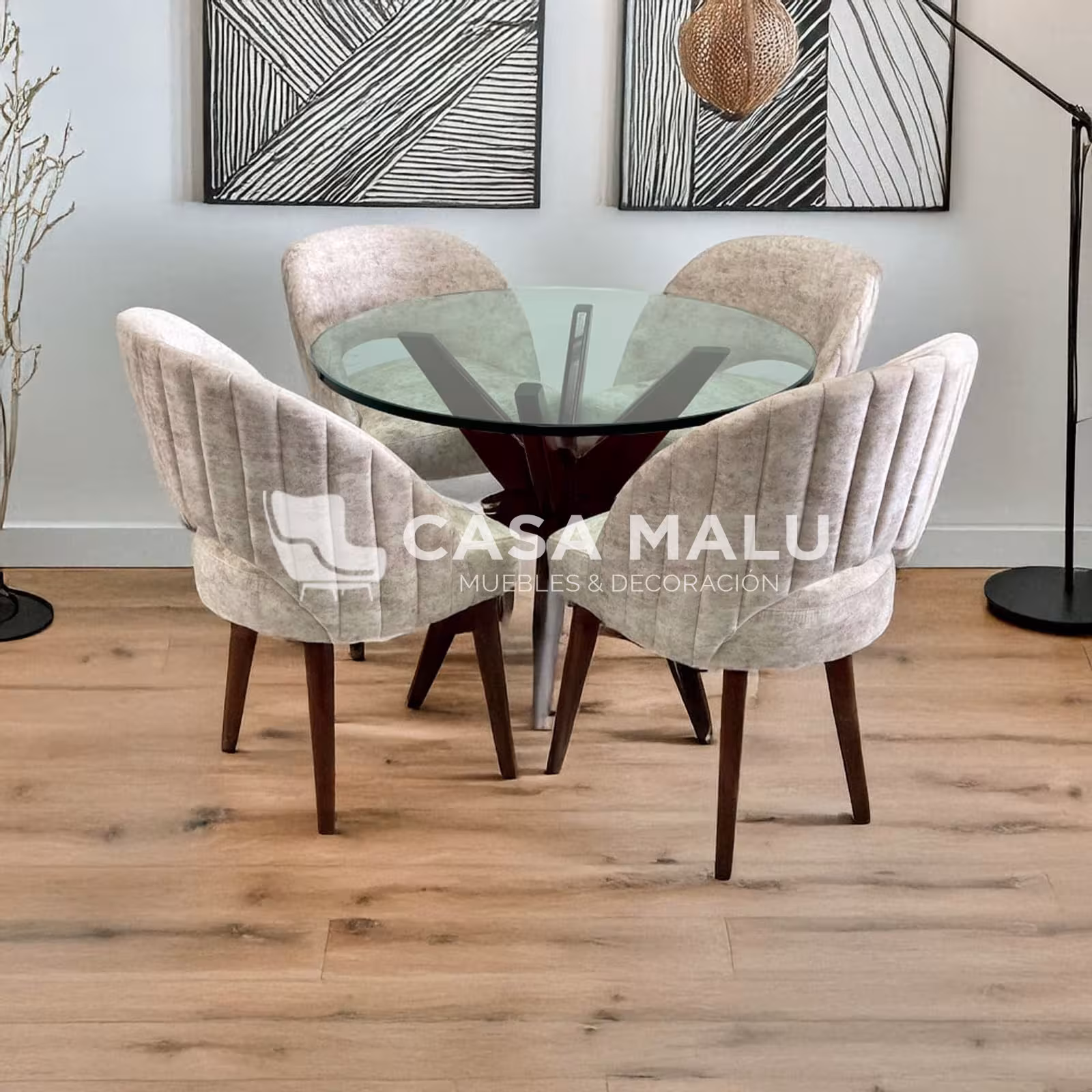 Bruselas Comedor Bruselas de 4 Puestos - Imagen 1