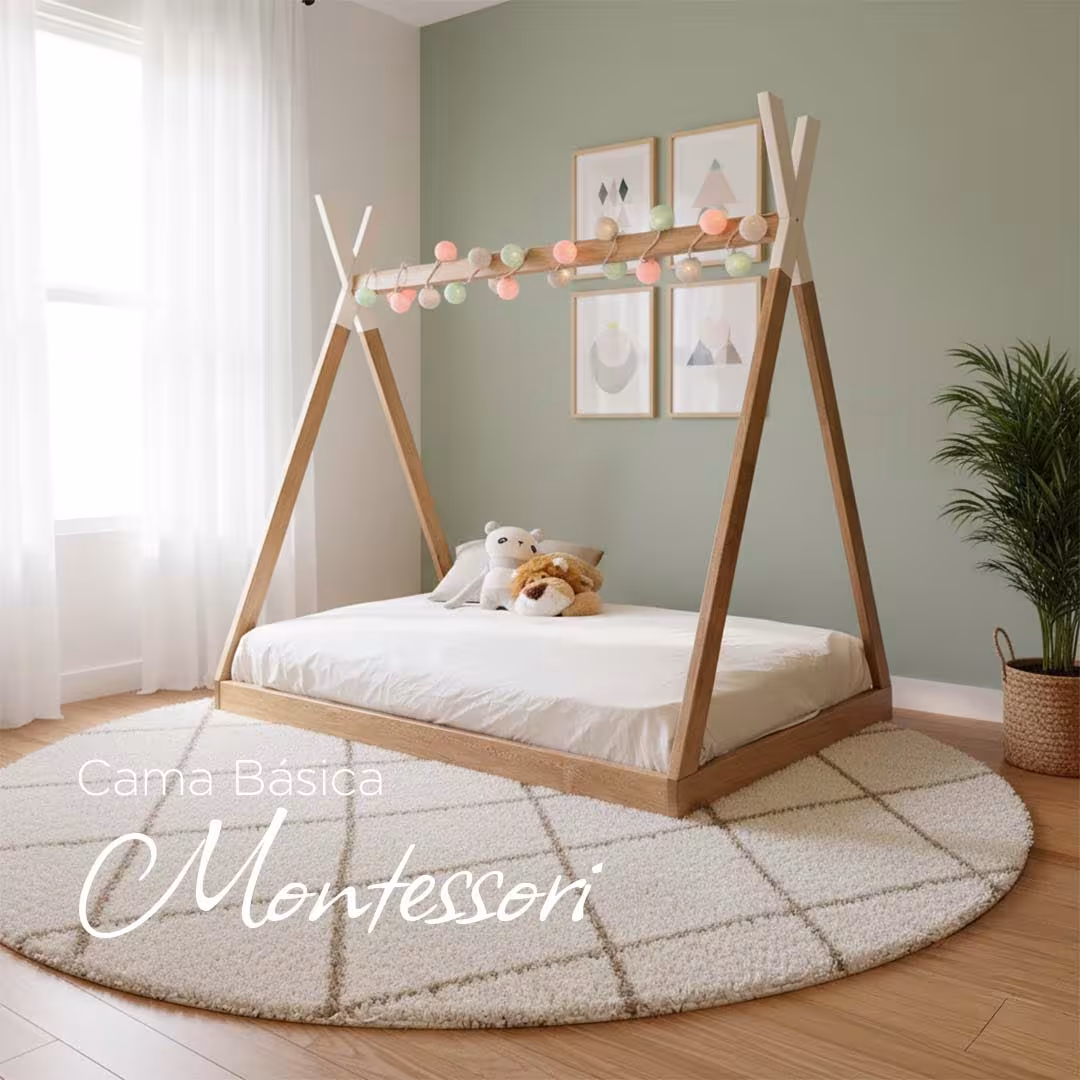 Casa Malu Muebles - Dormitorio - Cama Básica Montessori Cama Montessori Básica - Imagen 1