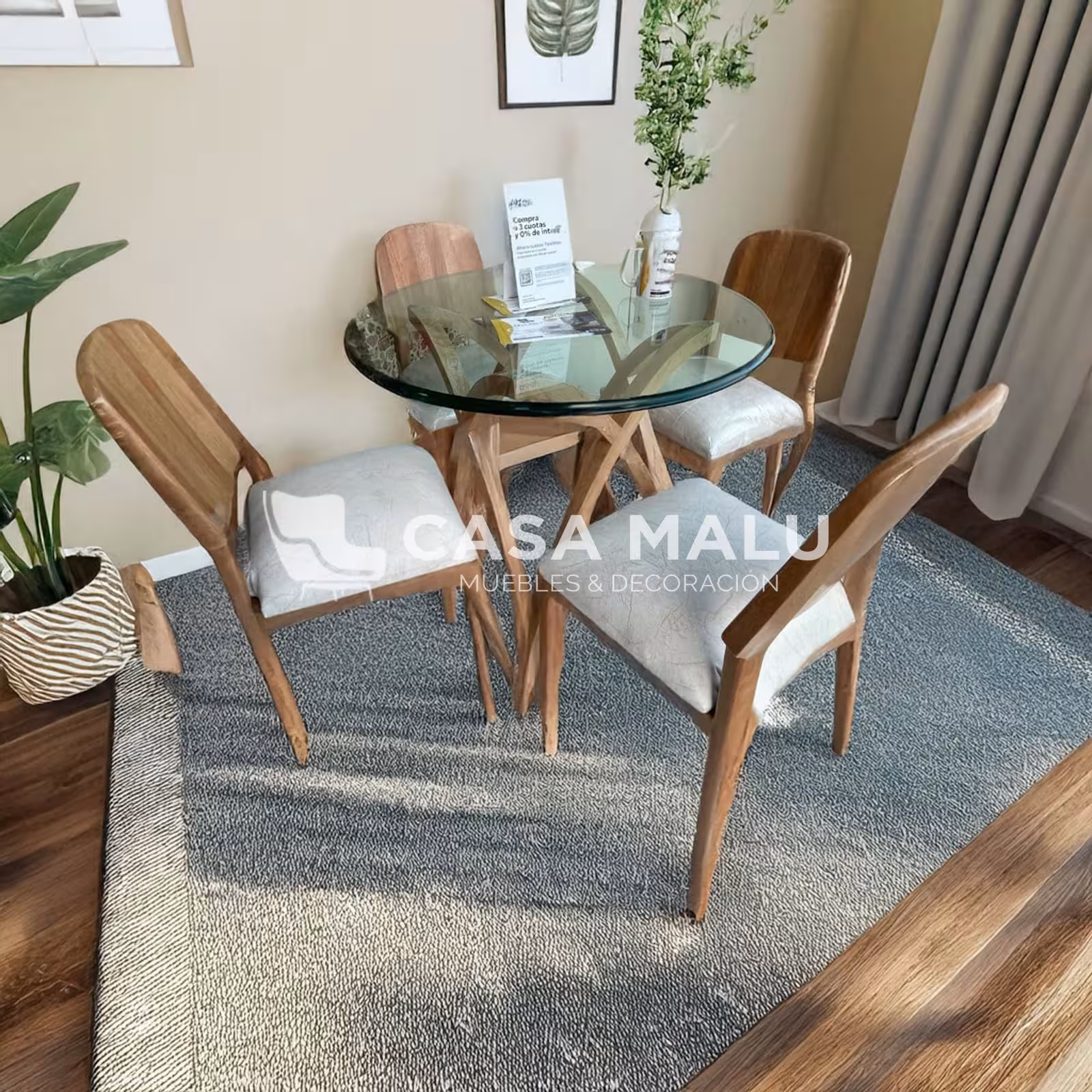 Roma Comedor Roma de 4 Puestos - Imagen 1