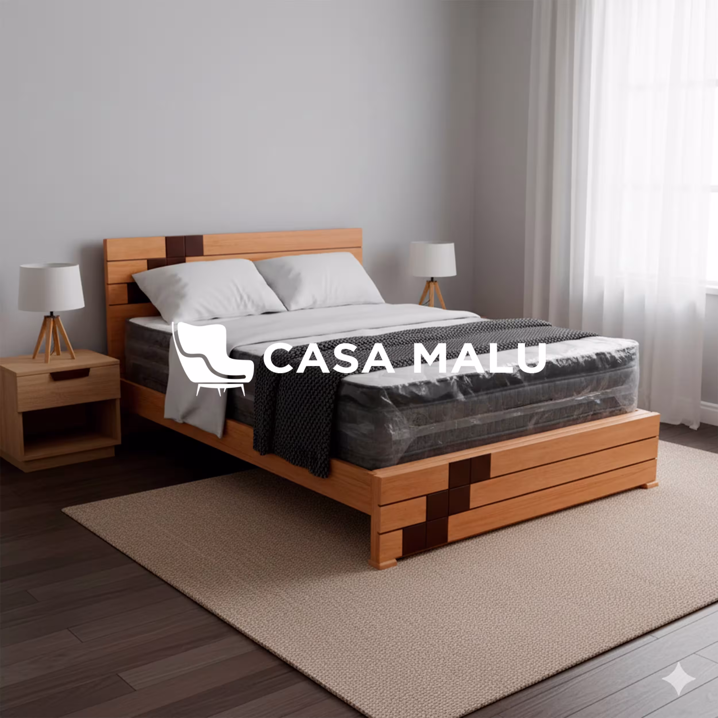 Casa Malu Muebles - Dormitorio - Camas - Cama Aura Cama Aura - Imagen 1