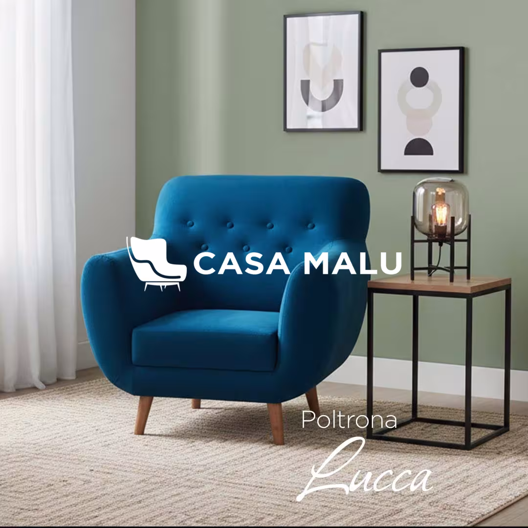 Casa Malu Muebles - Salas -Poltrona Lucca Poltrona Lucca - Imagen 1