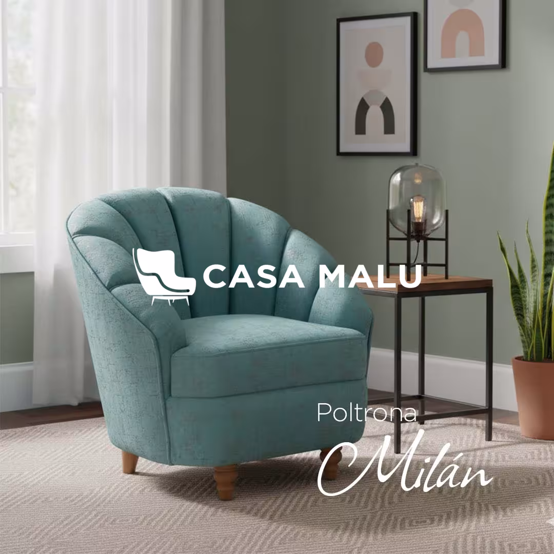 Casa Malu Muebles - Salas - Poltrona Milán Poltrona Milán - Imagen 1