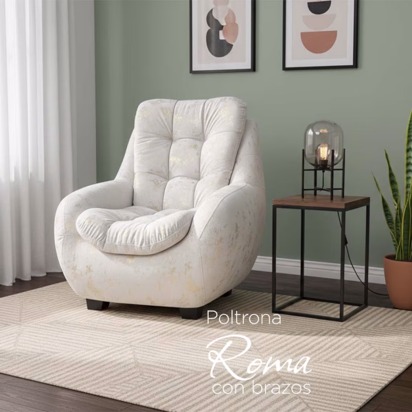 Poltrona Roma Con Brazos