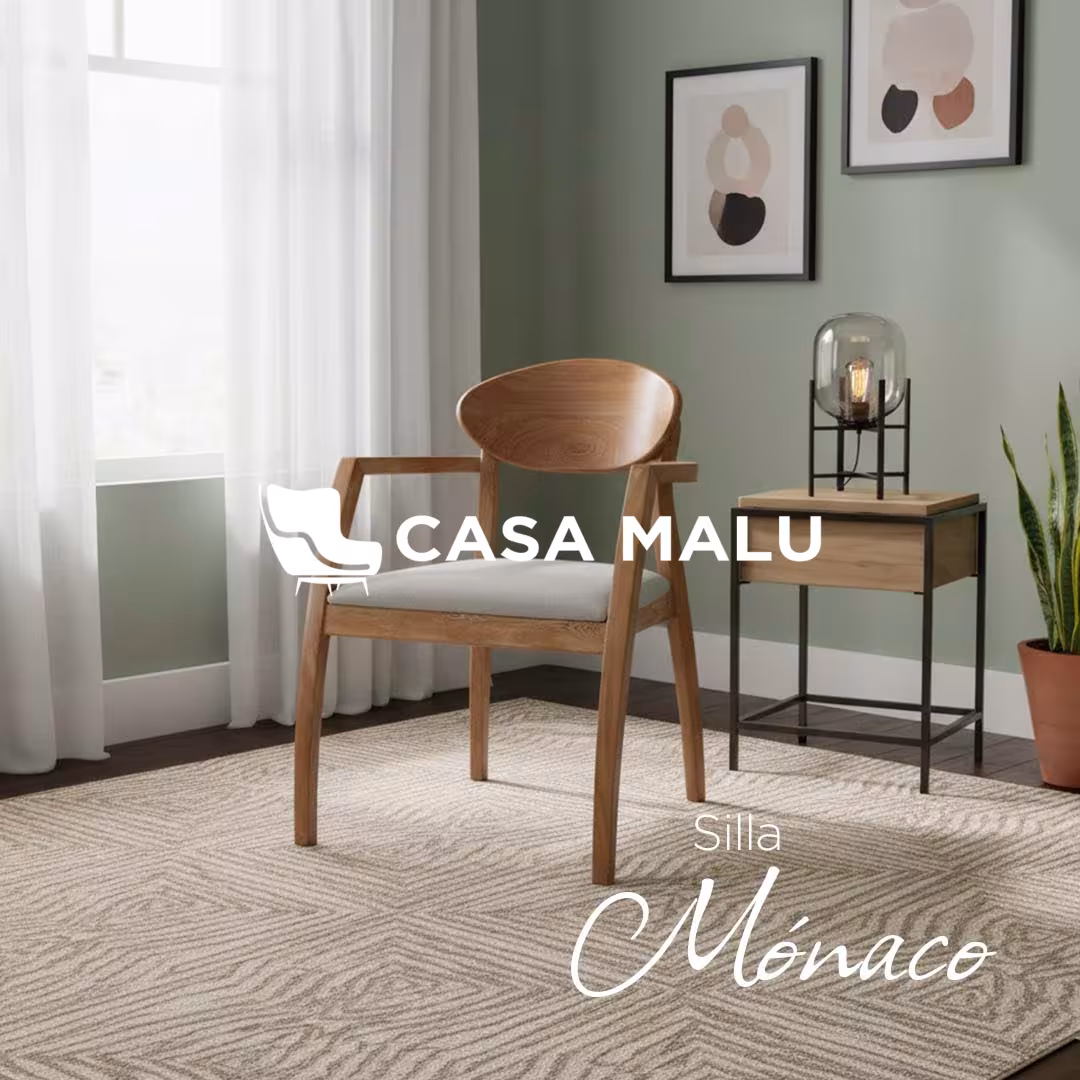 Casa Malu Muebles - Salas - Silla Mónaco Silla Mónaco - Imagen 1