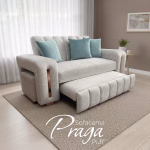 Sofa Cama Praga Puff