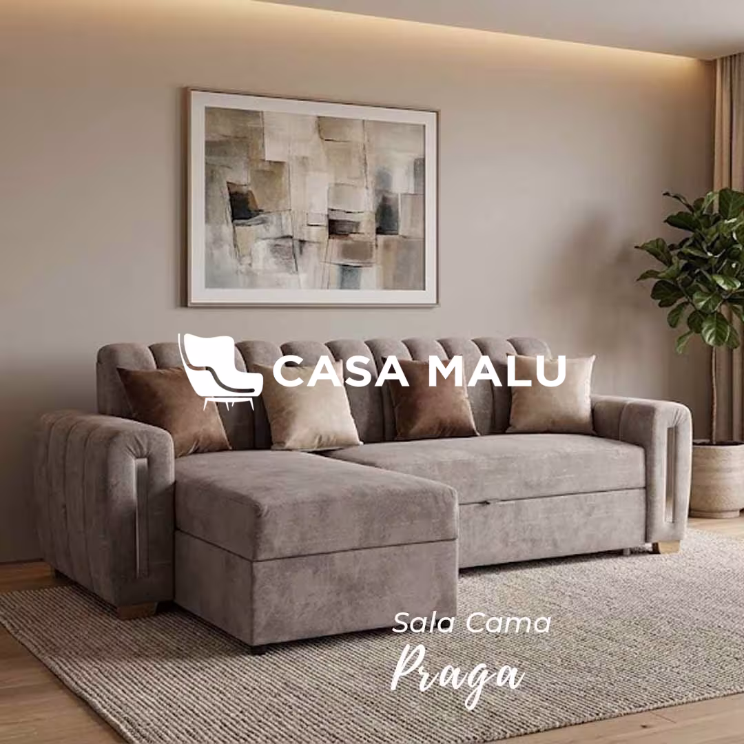 Casa Malu Muebles - Sofa Camas - Sala Cama Praga Sala Cama Praga - Imagen 1