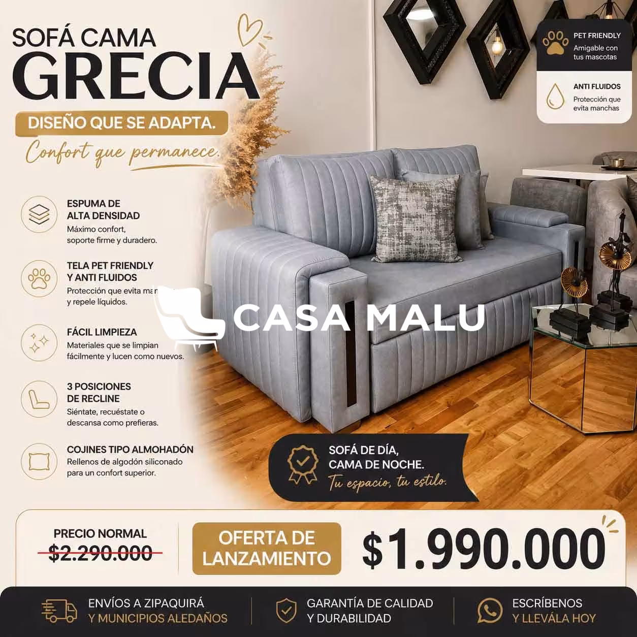 Sofa Cama Grecia